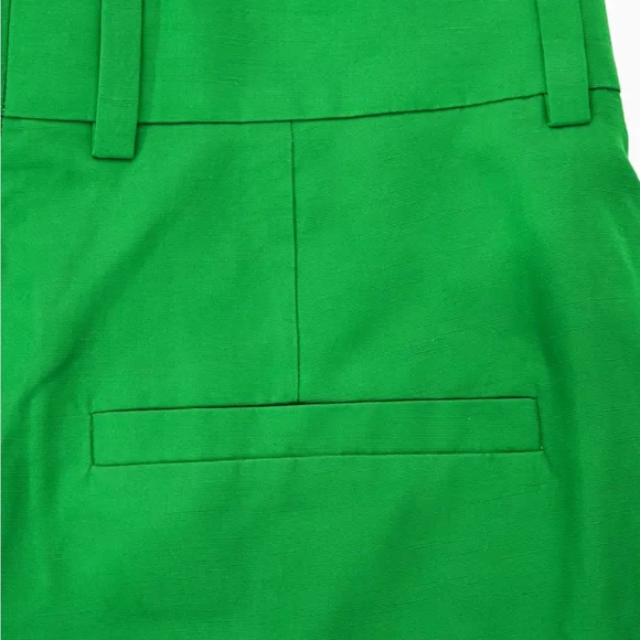 COS wide leg high waisted pant NWT size 6 bold green grass - Picture 4 of 15
